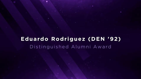 Thumbnail for entry NYU Alumni Awards 2023: Dr. Eduardo Rodriguez (DEN ’92)
