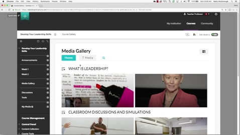 Thumbnail for Blackboard LMS Walkthrough