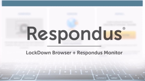 Thumbnail for Adding Respondus or an Access code to secure a test in Blackboard