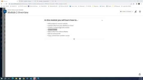 Thumbnail for Creating folders in Blackboard Ultra (2:03)