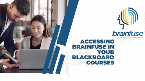 Thumbnail for entry Accessing Brainfuse Free Online Tutoring in Blackboard_Students