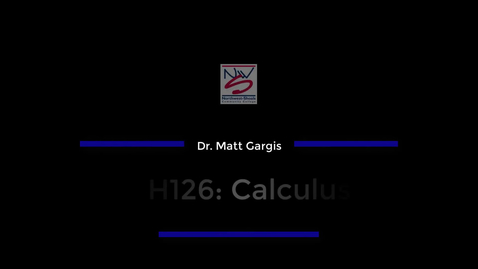 Thumbnail for MTH126: Section 8.7