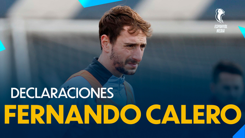 Thumbnail for entry 🎙️ DECLARACIONES | Fernando Calero: “Hemos de pedirnos más a nosotros mismos”