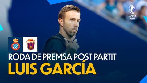 Thumbnail for entry 🎥 Rueda de prensa de Luis García | #EspanyolEldense