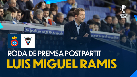 Thumbnail for entry 🎥 Rueda de prensa de Luis Miguel Ramis | #EspanyolMirandés