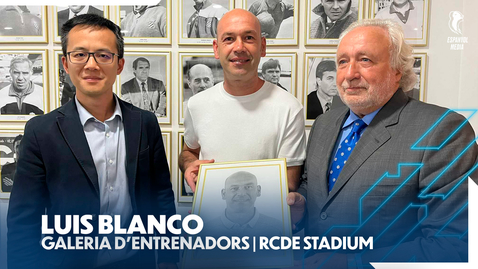 Thumbnail for entry 👔 Luis Blanco ya forma parte de la galería de entrenadores
