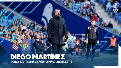 Miniatura para la entrada 🎥 Roda de premsa de Diego Martínez | EspanyolRealBetis