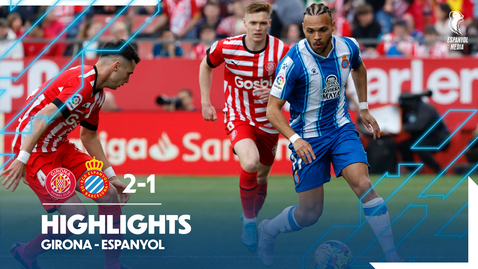 Miniatura para la entrada ⚽️ RESUMEN | Girona 2-1 Espanyol | #LaLigaHighlights