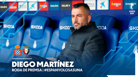 Miniatura para la entrada 🎥 Rueda de prensa de Diego Martínez | #EspanyolOsasuna