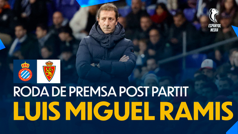 Thumbnail for entry 🎥 Rueda de prensa de Luis Miguel Ramis | #EspanyolRealZaragoza