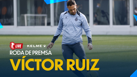 Thumbnail for entry 🔴 LIVE | 🎥 Rueda de prensa de Víctor Ruiz | #EspanyolMEDIA