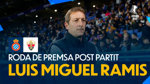 Thumbnail for entry 🎥 Rueda de prensa post partido de Ramis | #EspanyolElche