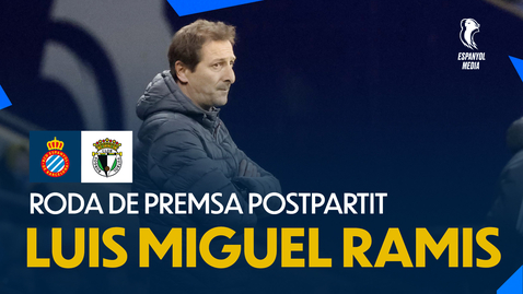 Thumbnail for entry 🎥 Rueda de prensa de Luis Miguel Ramis | #EspanyolBurgosCF