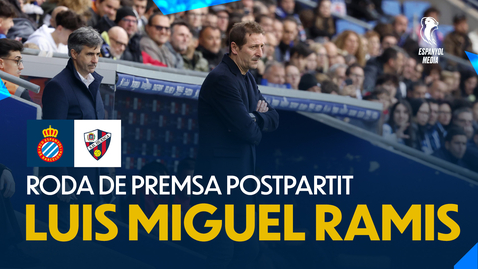 Thumbnail for entry 🎥 Rueda de prensa de Luis Miguel Ramis | #EspanyolHuesca