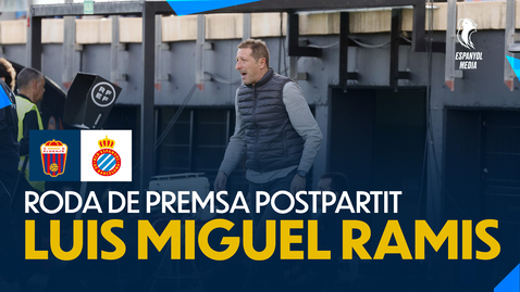 Thumbnail for entry 🎥 Rueda de prensa de Luis Miguel Ramis | #EldenseEspanyol