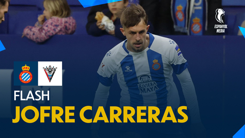 Thumbnail for entry 🎥 FLASH | Jofre Carreras | #EspanyolMirandés