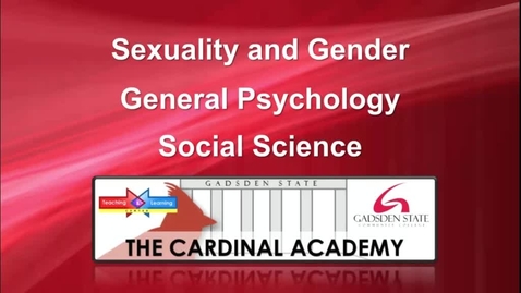 Thumbnail for Sexuality and Gender (PSY 200)