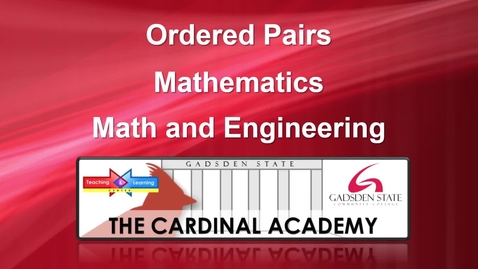 Thumbnail for Ordered Pairs