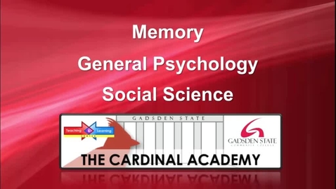Thumbnail for Memory (PSY 200)