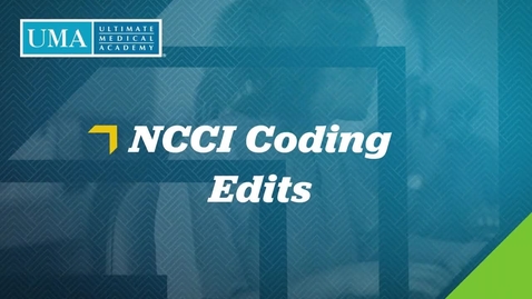 Thumbnail for  HT1775 Week 5: NCCI Coding Edits