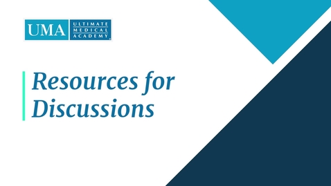 Thumbnail for Resources for Discussions