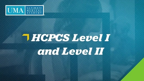 Thumbnail for  HT1775 Week 4: HCPCS Level I and Level II