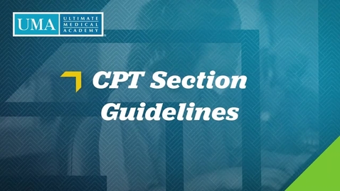 Thumbnail for  HT1775 Week2 CPT Section Guidelines