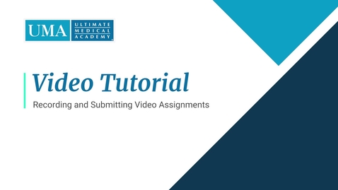 Thumbnail for CLW - Recording Video for Assignments and Assessments
