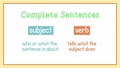 Thumbnail for Is it a complete sentence, a fragment, or a run-on? video