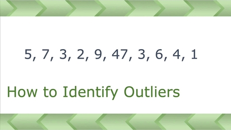 Identify an outlier