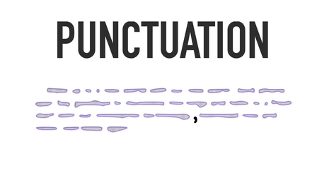 What does the punctuation suggest?