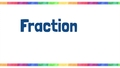 Thumbnail for Fractions of number lines: unit fractions video