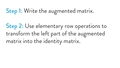 Thumbnail for Solve a system of equations using augmented matrices video