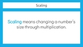 Thumbnail for Scaling fractions by fractions video