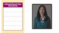 Thumbnail for Identify and analyze text structures video