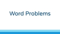 Thumbnail for Comparison word problems up to 10: how many more? video