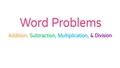 Thumbnail for Add, subtract, multiply, and divide whole numbers: word problems video