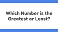 Thumbnail for Compare numbers in tables video