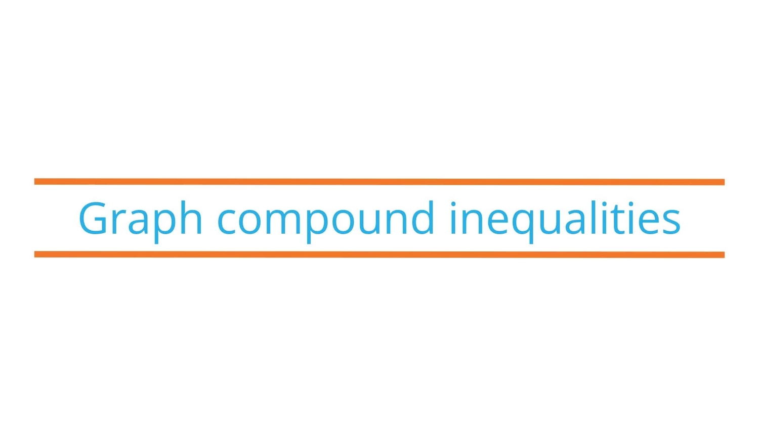 Graph compound inequalities