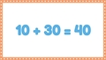 Thumbnail for Complete the addition or subtraction sentence - up to 100 video