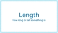 Thumbnail for Which customary unit of length is appropriate: inches, feet, or yards? video