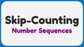 Thumbnail for Sequences - count up and down by 1, 2, 5, and 10 video