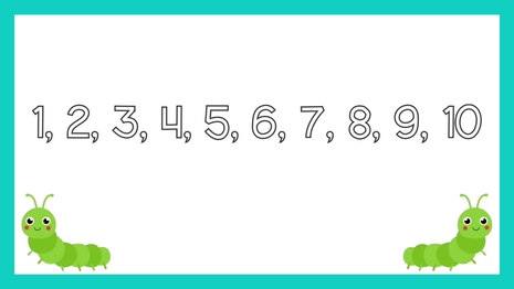 What number comes next? - up to 10