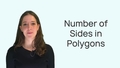 Thumbnail for Number of sides in polygons video