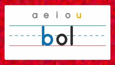 Encontrar las vocales en una palabra
