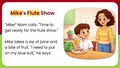 Thumbnail for Read long vowel stories: long i, u video