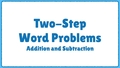 Thumbnail for Two-step addition and subtraction word problems - up to 100 video