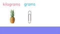 Thumbnail for Compare and convert metric units of mass video