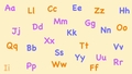Thumbnail for Find the letter in the alphabet: lowercase video
