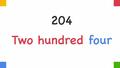 Thumbnail for Writing numbers up to 1,000 in words - convert digits to words video